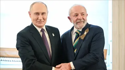 Putin Brezilya Devlet Başkanı Da Silva ile görüştü