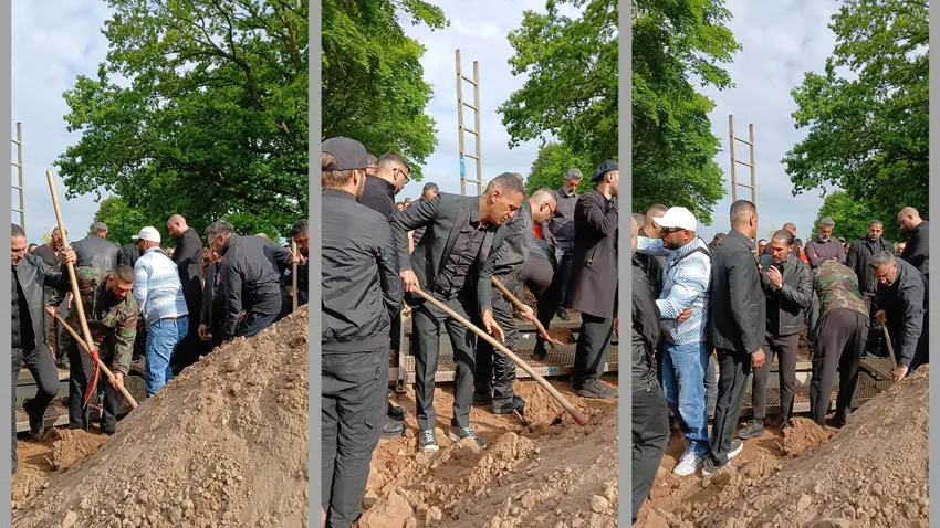 Ünlü Kürt-Alman Rapçi Xatar, Bonn’da son yolculuğuna uğurlandı