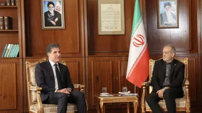 Neçirvan Barzani, İran Cumhurbaşkanı ile bir araya geldi