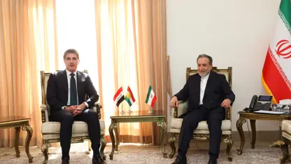 Neçirvan Barzani ve Abbas Arakçi bir araya geldi