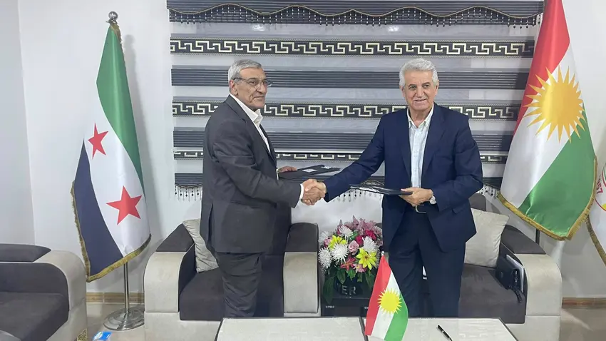 Rojava | PDK-S û Pêşverû hevtêgihîştineke 6 xalan îmze kir