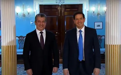 Mesrur Barzani: ABD Dışişleri Bakanı ile görüşmemiz verimliydi