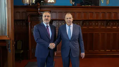 Hakan Fidan ve Sergey Lavrov Moskova'da bir araya geldi