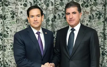 Neçirvan Barzani ve ABD Dışişleri Bakanı Rubio görüştü