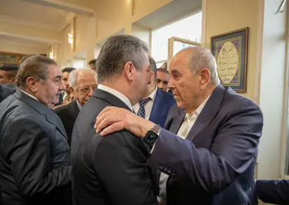مەسروور بارزانی بەشداریی پرسەی کوڕی ئەیاد عەللاوی لە بەغدا كرد