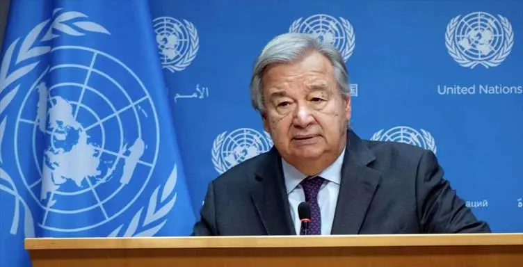 Guterres'ten İsrail'in Gazze planına ilişkin uyarı!