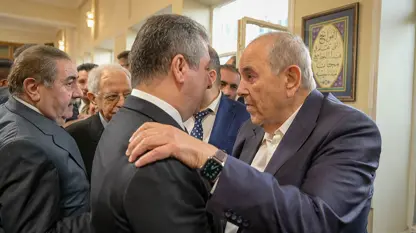 Mesrur Barzani'den İyad Allavi’ye taziye ziyareti