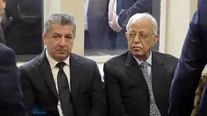 Serokwezîr Barzanî beşdarî şîna kurê Eyad Elawî bû