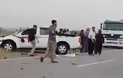 Li ser riya Helepçe-Seyîdsadiqê qezayeke trafîkê çêbû