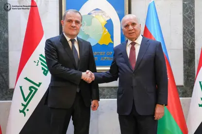 Fûad Husên ji Azerbaycanê vekirina konsulxaneya Hewlêrê û destpêkirina geştên asmanî xwest