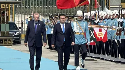 Sûdanî li Koşka Serokomariya Tirkiyê ji aliyê Erdogan ve hat pêşwazîkirin