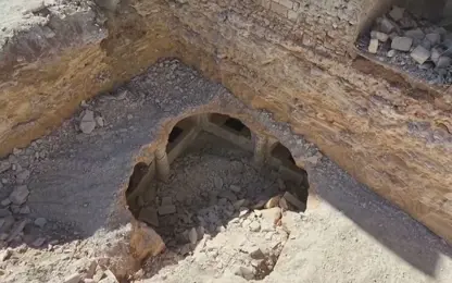 کۆمەڵێک گۆڕی بیزەنتین لە مەعرەت نەعمان لە باکوری سووریا دۆزرایەوە