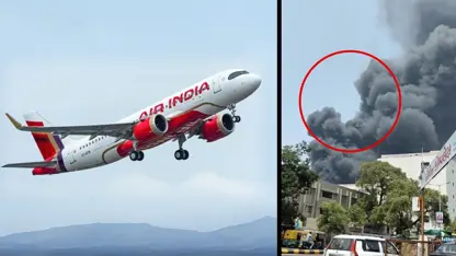 İçinde yüzlerce kişi bulunuyordu! Hindistan’da yolcu uçağı düştü!