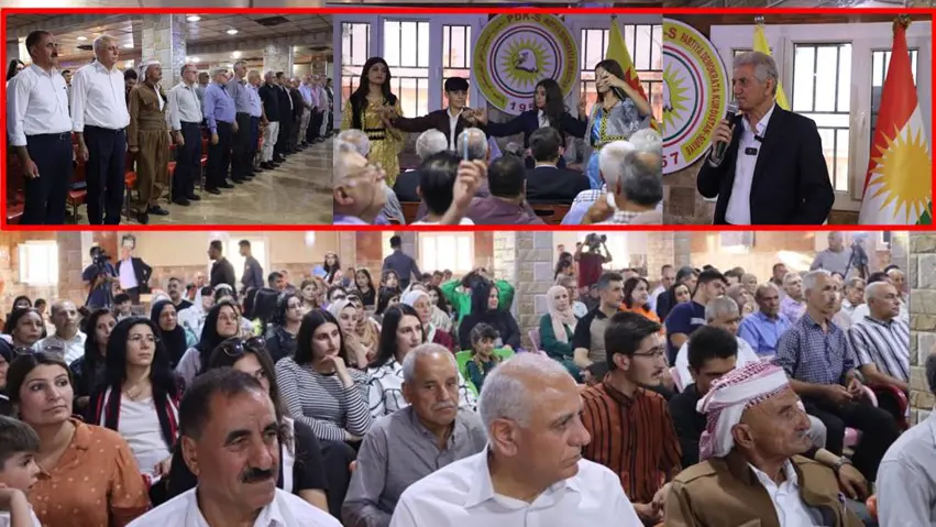 PDK-Sê li Qamişlo 68 saliya xwe pîroz kir