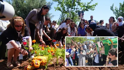 Termê Eyşe Şan li Diyarbekirê bi stran û kilaman bi xakê hate spartin