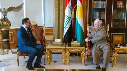 Mesud Barzani, Ürdün'ün Erbil Konsolosunu kabul etti