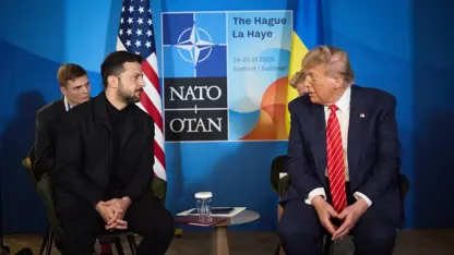 Trump ile Lahey’de görüşen Zelensky: Putin kesinlikle kazanmıyor!