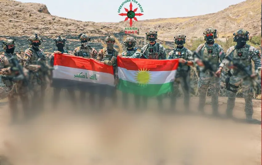 Irak ve Kürdistan asayişinden ortak operasyon