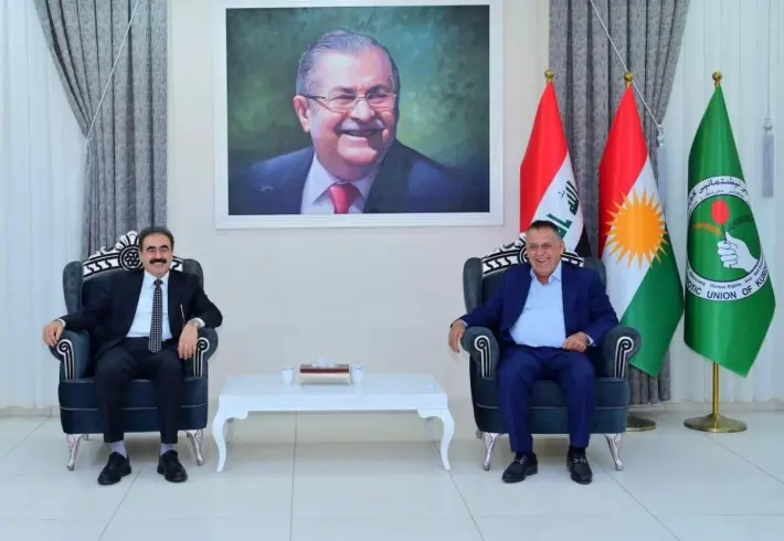 Şandeyeke PDKyê li Kerkûkê çû serdana YNKyê