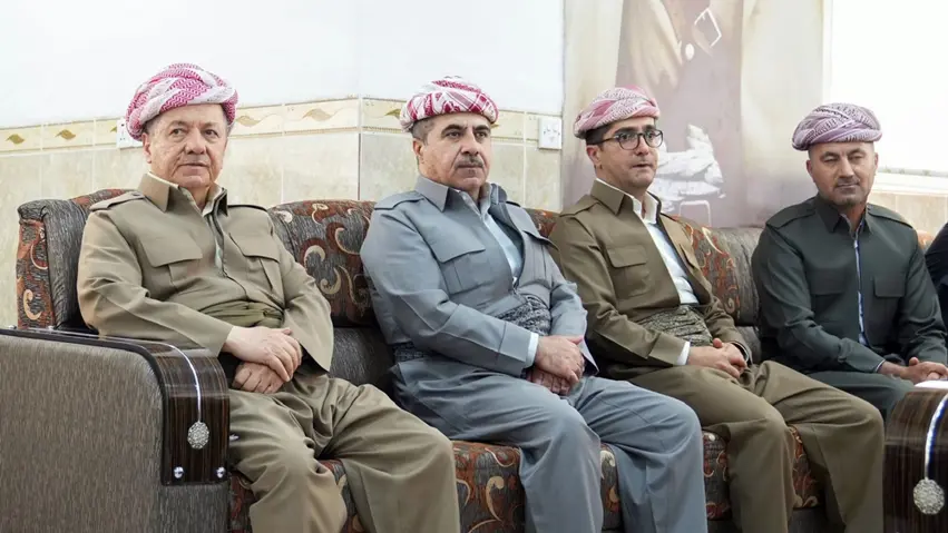 Serok Barzanî beşdarî şîna Pêşmergeyê şoreşên Îlon û Gulanê bû