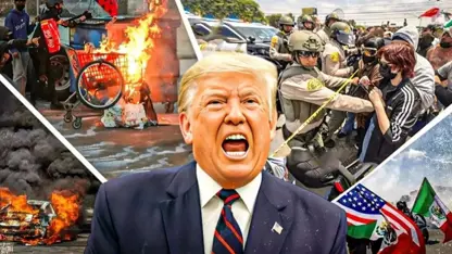 Trump’tan sert Los Angeles mesajı