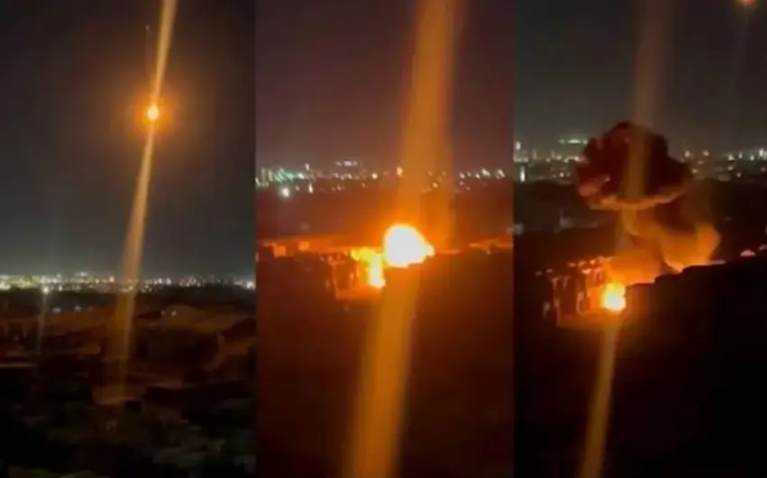 Pêşmerge li Silêmaniyê dronek xist xwarê!