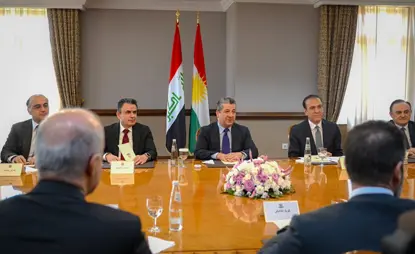 مەسروور بارزانی سەرپەرشتی کۆبوونەوەیەکی تایبەت بە پرسی مووچە و هەناردەکردنەوەی نەوتی کرد