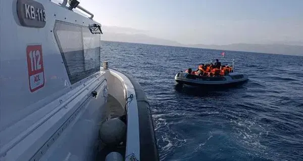 Marmaris’te 22 düzensiz göçmen yakalandı