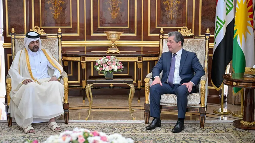 Mesrur Barzani, Katar'ın Erbil Başkonsolosu ile görüştü