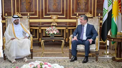 Mesrur Barzani, Katar'ın Erbil Başkonsolosu ile görüştü