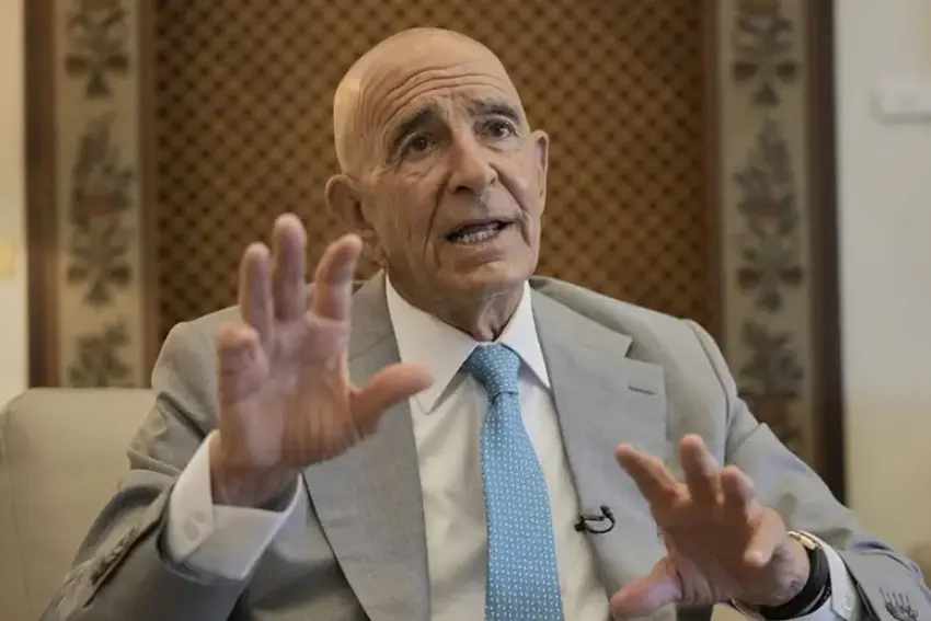 Tom Barrack: Piştgiriya ji bo Sûriyeyê dê bidome, lê desttêwerdana Îsraîlê di wextekî xelet de bû