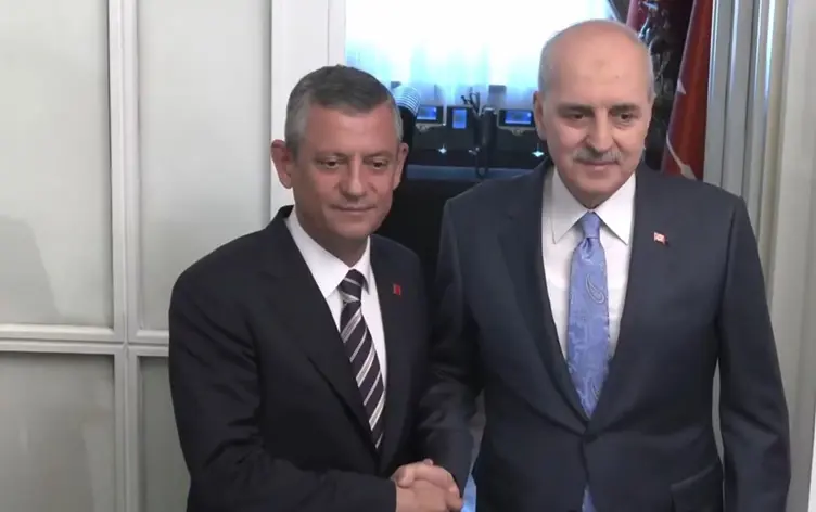 Numan Kurtulmuş, Özgür Özel’i ziyaret etti