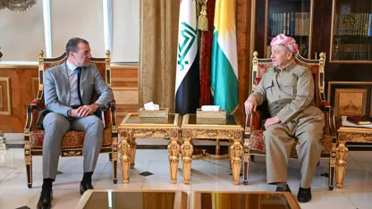Mesud Barzani ve Fransa'nın Erbil Başkonsolosu ile görüştü
