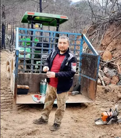 Di vemirandina agirê deristanê de karkerekî daristanê can da