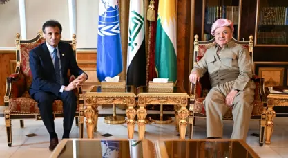 Serok Barzanî pêşwazî li Nûnerê NY yê Iraqê kir