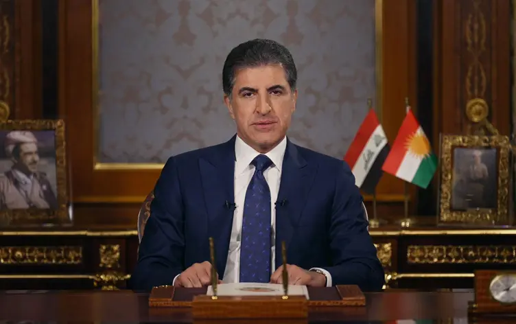 Serokê Herêma Kurdistanê Nêçîrvan Barzanî peyama taziyê da Tirkiyê