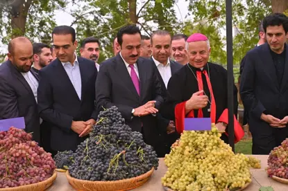 ڤیستیڤاڵی سەبەتەی ترێ بۆ بەروبوومی کشتوکاڵی و بەرھەمی ناوخۆ کرایەوە