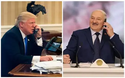 Lukaşenko ve Trump telefonda görüştü!