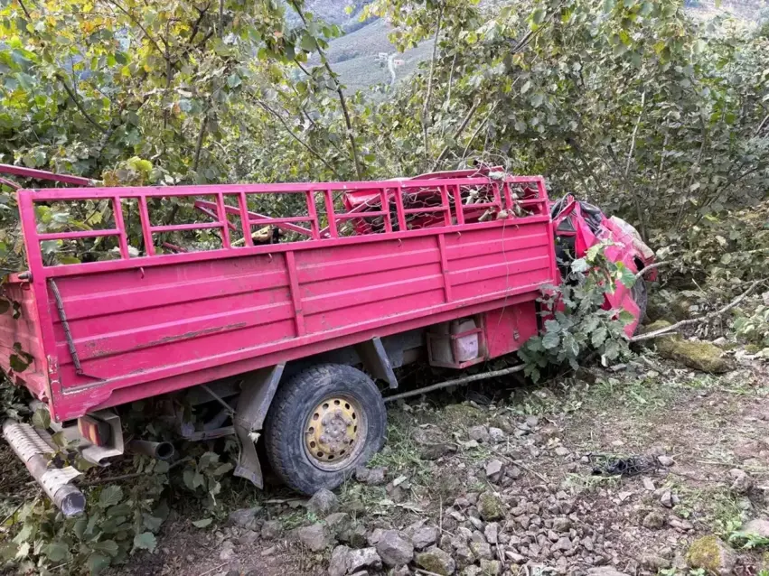 Kamyoneta ku karkerên bibdeqan hildigirt di helan de çû jêr: 4 kes mirin