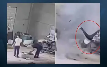 Lastîka hewa dixistinê teqiya: Kesekî can da