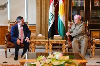 Başkan Barzani, ABD'li Büyükelçi Fagin'i kabul etti