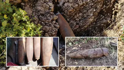 Li Duhokê teqemenî û topên şerê Tirkiye-PKKê hatin dîtin