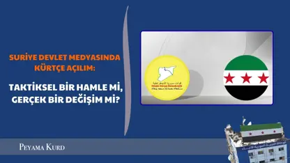 "Suriye'nin Kürtçe adımı, Kürtlere göre tamamen kozmetik"