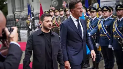 Zelenski ile NATO Genel Sekreteri, Ukrayna’da bir araya geldi