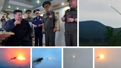 Korêya Bakur dema tetbîqata Amerîka û Koreya Başûr 2 fuzeyên nû ceriband