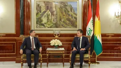 Cîgirê serokê AKPê Zafer Sırakaya, seredana serokê Herêma Kurdistanê Nêçîrvan Barzanî kir
