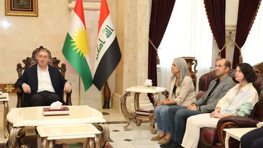 Şanda DEM Partiyê li Herêma Kurdistanê ye