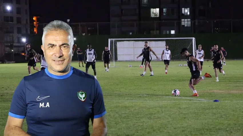 Amedspor Teknik Direktöründen, futbolcu ve taraftarlara mesaj