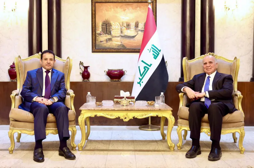 فوئاد حسێن و قاسم ئەعرەجی هێرشەکانی سەر کێڵگە نەوتییەکانی هەرێمیان تاوتوێ کرد