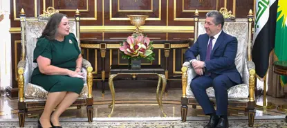 Mesrûr Barzanî pêşwazî li Wendy Green kir: Pêwendiyên bi Amerîka re bihêztir dibin